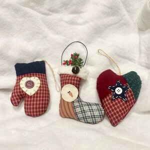 Quilted Christmas Ornaments